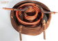 Copper or Copper Nickel Finned Tube Coil as Refrigeration Condenser / Refrigeration Evaporator