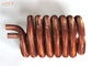 Oil Coolers Compact Design Finned Tube Coils / Water Heating Coils